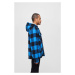 Pánská zateplená košile Brandit Lumberjacket Hooded - black/blue