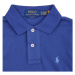 Polo Ralph Lauren SLIM POLO-TOPS-KNIT Modrá