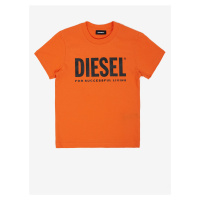 Oranžové holčičí tričko Diesel