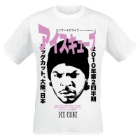 Ice Cube Kanji Tričko bílá