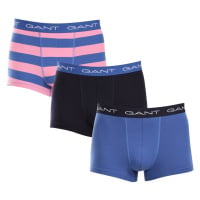 GANT 3PACK pánské boxerky vícebarevné M