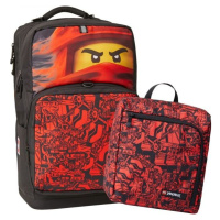 LEGO® Ninjago Red Maxi Plus školní batoh 2dílný set