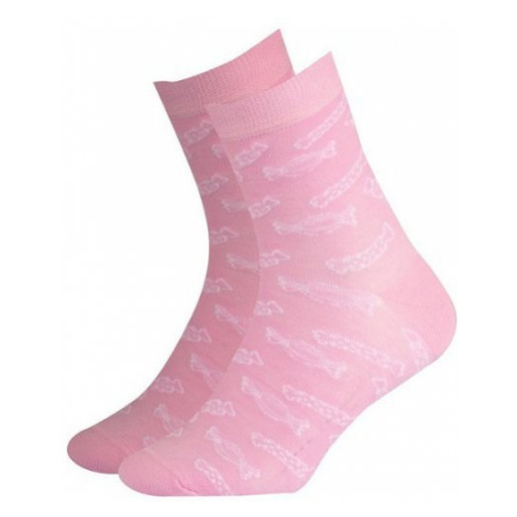 Gatta Cottoline vzorované 234.59N 214.59n 27-32 Dívčí ponožky