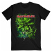 Iron Maiden tričko, Final Frontier Green Black, pánské