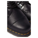 Kožené polobotky Dr. Martens 1461 Metal Plate černá barva, DM31684001