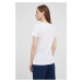 Bavlněné tričko Armani Exchange bílá barva, 8NYT94 YJ16Z NOS