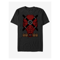 Černé unisex tričko Marvel Deadpool Costume