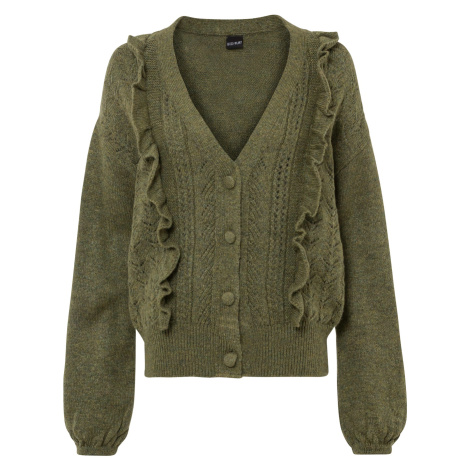 Bonprix BODYFLIRT pletený kabátek Barva: Zelená, Mezinárodní