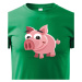 Dětské tričko pro milovníky zvířat - Prasátko - tričko na narozeniny