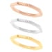 Calvin Klein Slušivá sada ocelových prstenů 35000509 54 mm