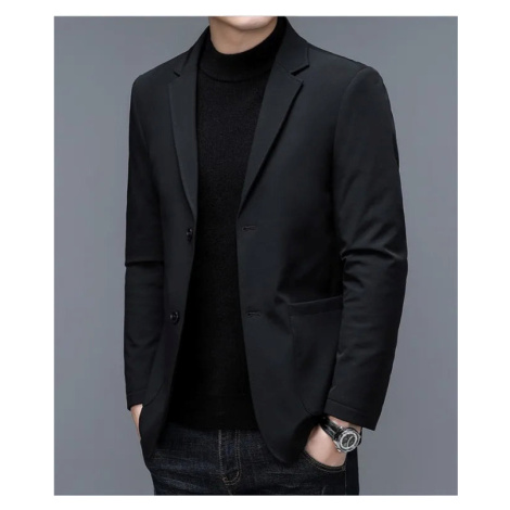 Elegantní pánský kabát typu sako s klopami