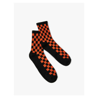 Koton Checkered Patterned Crew Neck Socks