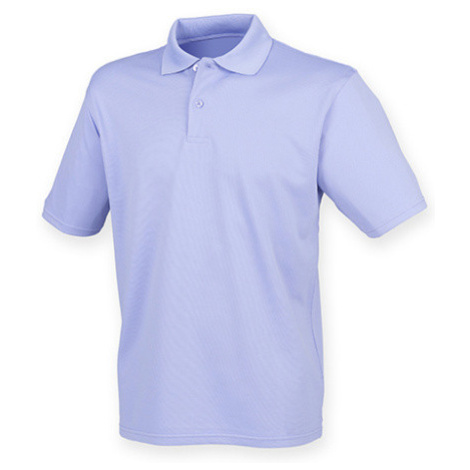 Henbury Pánské funkční polo triko H475 Lavender