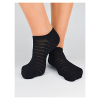 Dámské ponožky Noviti ST045 - modal Černá