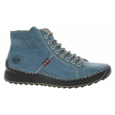 Dámská kotníková obuv Rieker 71510-14 blau