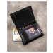 Dárková sada: elegantní kožená pánská peněženka a klíčenka