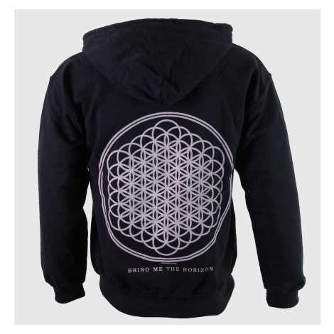 mikina s kapucí pánské Bring Me The Horizon - Flower Of Life Zip - ROCK OFF - BMTHHD01MB