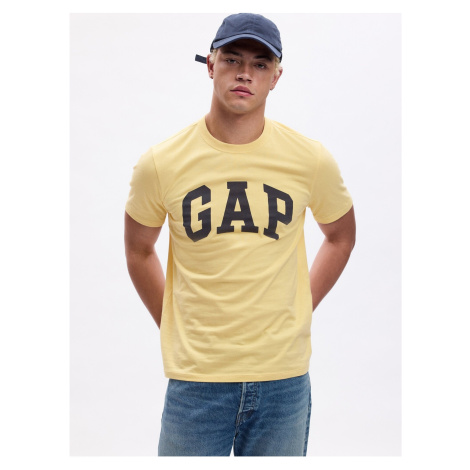 Žluté pánské tričko GAP