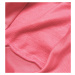 Růžová dámská tepláková mikina se stahovacími lemy (W01-58)