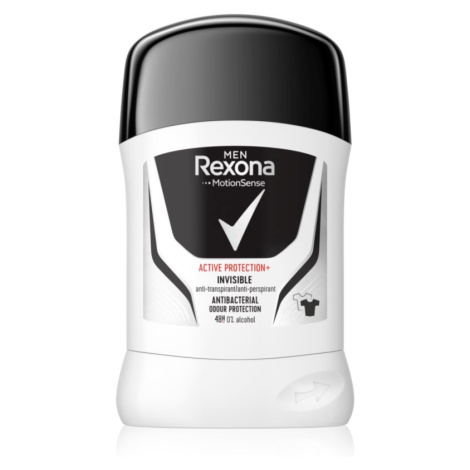Rexona Active Protection+ Antiperspirant tuhý antiperspirant pro muže Invisible 50 ml