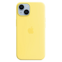 Apple silikonový kryt s MagSafe na iPhone 14 kanárkově žlutý