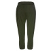 Bonprix BPC SELECTION 3/4 kalhoty s řasením Barva: Zelená, Mezinárodní