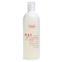 Ziaja Sprchový gel a šampon Red Cedar Men (Gel & Shampoo) 400 ml