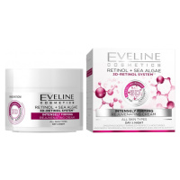 Eveline 3D Retinol & Mořské řasy - Intenz. zpevňující omlazující denní a noční krém 50 ml