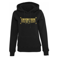 Linkin Park mikina, Anniversary Logo Hoody Black, dámská