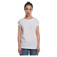 Dámské tričko z organické bavlny s volnými ohrnutými rukávky