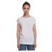 Dámské tričko z organické bavlny s volnými ohrnutými rukávky