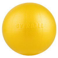 Gymnic OVERBALL - 23 cm, dlouhá zátka - žlutá