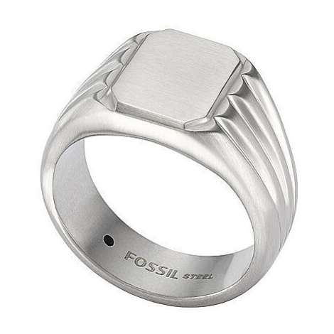 Fossil Masivní pánský ocelový prsten JF04467040 65 mm
