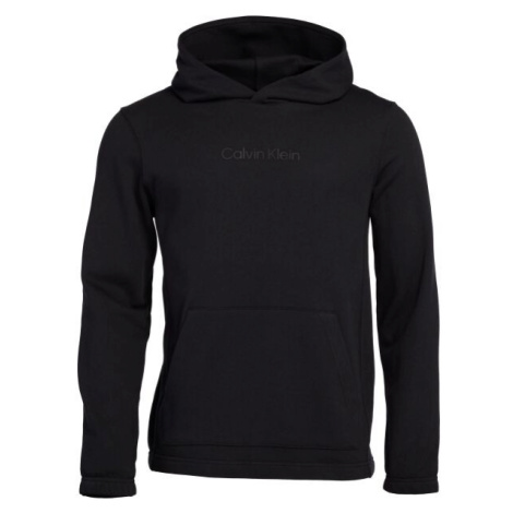 Calvin Klein ESSENTIALS PW HOODIE Pánská mikina, černá, velikost