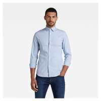 G-STAR Shirt - Dressed super slim shirt l\s blue