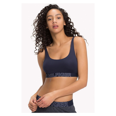 Tommy Hilfiger Hilfiger air bralette - tmavě modrá