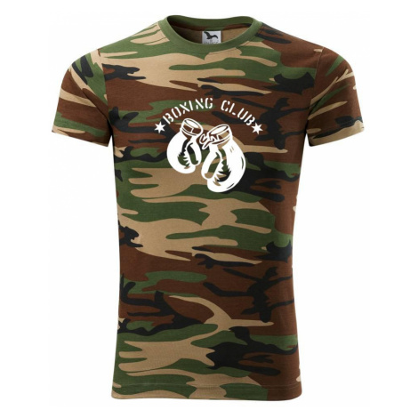 Boxing club nápis - Army CAMOUFLAGE