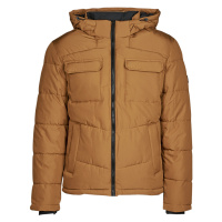 Jack & Jones JJBRADY PUFFER Hnědá