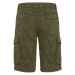 Šortky camel active shorts cargo zelená