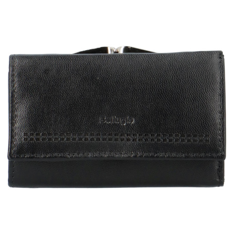 Dámská kožená peněženka Bellugio  Ambra, černá