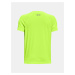 Neonově zelené klučičí tričko Under Armour UA Pjt Rock Tech HardWork SS