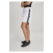 Ladies Track Skirt - wht/blk/wht