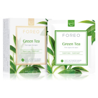 FOREO UFO™ Green Tea osvěžující a zklidňující maska 6 x 6 g