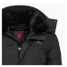 Höhenhorn Pánská zimní bunda s kožešinou HOHENHORN Adamelo Barva: Černá