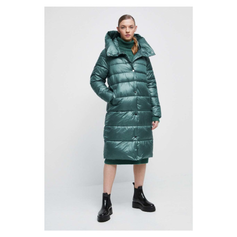 Kabát Medicine dámský, zelená barva, zimní