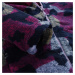 Dětská fleecová mikina Alpine Pro EFLINO - fialová