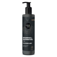 Organic Shop Pánský sprchový gel a šampon 2v1 Blackwood a máta 280 ml