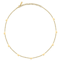 Trussardi Módní pozlacený náhrdelník pro ženy T-Logo TJAXC63