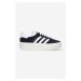 Sneakers boty adidas Originals W Gazelle Bold černá barva, HQ6912