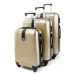 Rogal Zlatý lehký plastový cestovní kufr "Superlight" - M (35l), L (65l), XL (100l)